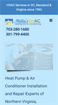 Mobile Screenshot of millieshvac.com